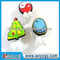 New design soft PVC traceless tree toothbrush holder with suction